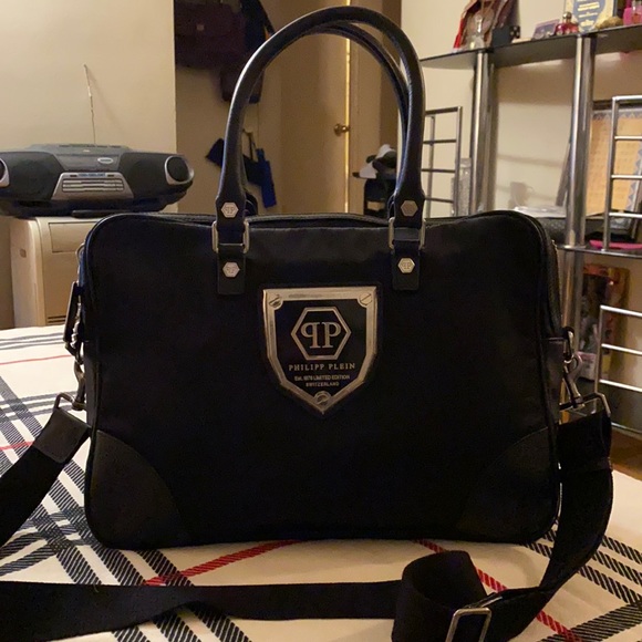 Philipp Plein rare briefcase strap bag UNISEX - Picture 10 of 10